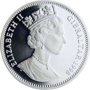 1 Crown - Elizabeth II Marco Polo; Silver Proof obverse image