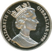 1 Crown - Elizabeth II Hanseatic League nations; Silver Proof obverse image