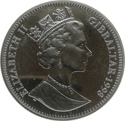 1 Crown - Elizabeth II Homo Sapiens obverse image