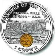 1 Crown - Elizabeth II Niagara Falls, United Kingdom, 1998 reverse image