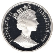 1 Crown - Elizabeth II King Henry V; Silver Proof obverse image