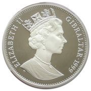 1 Crown - Elizabeth II The year of the Rabbit; Peter Rabbit; Silver Proof obverse image