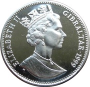 1 Crown - Elizabeth II King William I obverse image
