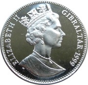 1 Crown - Elizabeth II King Richard I obverse image