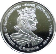 1 Crown - Elizabeth II King Richard I, United Kingdom, 1999 reverse image