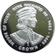 1 Crown - Elizabeth II King Richard III, United Kingdom, 1999 reverse image