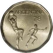 20 Pesos Soccer obverse image