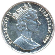 1 Crown - Elizabeth II A Royal Marriage obverse image