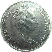 1 Crown - Elizabeth II Franklin D. Roosevelt obverse image