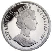 1 Crown - Elizabeth II Operation Manna; Silver Proof obverse image