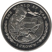 1 Crown - Elizabeth II Barnes Willis, United Kingdom, 1999 reverse image