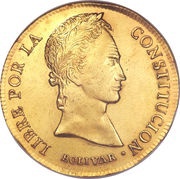8 Scudos, Bolivia, 1841-1847 reverse image