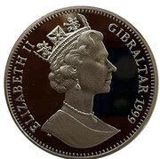 1 Crown - Elizabeth II Operation Heavywater obverse image
