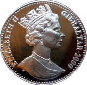 1 Crown - Elizabeth II London Bombings obverse image