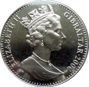 1 Crown - Elizabeth II Prince William's 18th Birthday obverse image