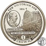 1 Crown - Elizabeth II The Great Exhibition, United Kingdom, 2001 reverse image