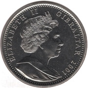 1 Crown - Elizabeth II Isambard Brunel obverse image