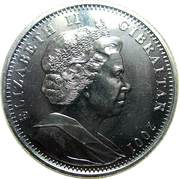 1 Crown - Elizabeth II Charles Dickens obverse image