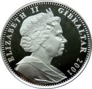1 Crown - Elizabeth II Charles Dickens obverse image