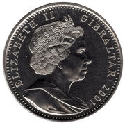 1 Crown - Elizabeth II The Moon obverse image