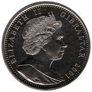 1 Crown - Elizabeth II Gladstone and Disraeli obverse image