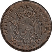 1 Centavo Essai obverse image