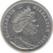1 Crown - Elizabeth II World Cup Japan-Korea obverse image