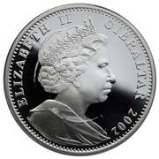 1 Crown - Elizabeth II Peter Rabbit - 100 Years; Silver Proof obverse image