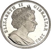 1 Crown - Elizabeth II St. George and Dragon obverse image