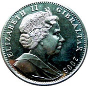 1 Crown - Elizabeth II 50th Anniversary of Coronation obverse image