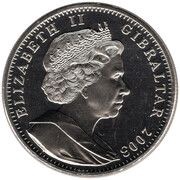 1 Crown - Elizabeth II Elizabeth I - Coronation 1559 obverse image