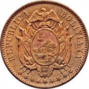 2 Centavos obverse image