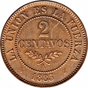 2 Centavos reverse image