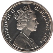 1 Crown - Elizabeth II Sinking of the Bismarck obverse image