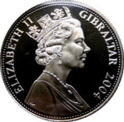 1 Crown - Elizabeth II Battle of Stalingrad obverse image