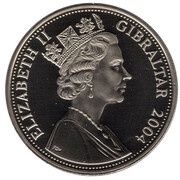 1 Crown - Elizabeth II Battle of Kursk obverse image