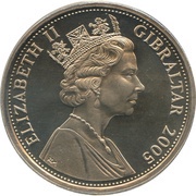 1 Crown - Elizabeth II Horatio Nelson obverse image
