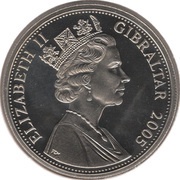 1 Crown - Elizabeth II Burma Campaign obverse image