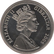 1 Crown - Elizabeth II Liberation of Paris obverse image