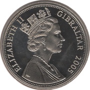 1 Crown - Elizabeth II Yalta Conference obverse image