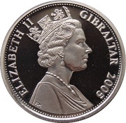 1 Crown - Elizabeth II The End of the War-VE Day obverse image