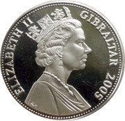 1 Crown - Elizabeth II Lord Cuthbert Collingwood obverse image