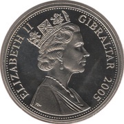 1 Crown - Elizabeth II Nelson's Battle Tactics obverse image