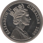 1 Crown - Elizabeth II England Expects - Signal Flags obverse image