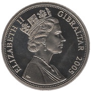 1 Crown - Elizabeth II Funeral Procession obverse image