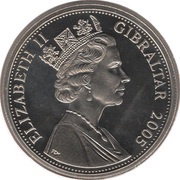 1 Crown - Elizabeth II Nelson as Young Captain obverse image
