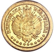 5 Centavos Gold Pattern obverse image