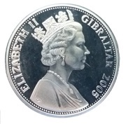 1 Crown - Elizabeth II Garden party obverse image