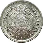 5 Centavos obverse image