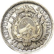 5 Centavos without hole obverse image
